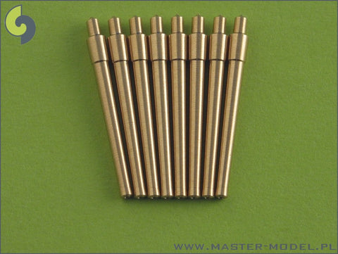 マスター SM-700-014 1/700 イギリス海軍 15インチ（38.1cm)/42口径砲 Mark I 砲身 ブラストバッグ付砲塔用 (8本入り) クイーンエリザベス, リベンジ, レパルス, フード, バンガード級用
