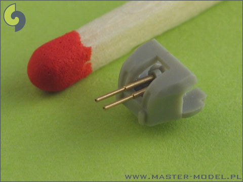 マスター SM-700-015 1/700 イギリス海軍 4インチ(10.2cm)/45口径の速射砲 高角度Marks XVI 砲身 (14本入り) ほとんどのイギリスの軍艦用