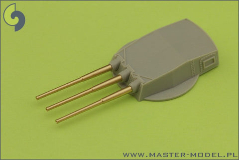 マスター SM-700-026 1/700 イタリア海軍 381mm(15インチ)/50口径砲 1934年型の砲身(9本入り) ヴィットリオ・ヴェネト, リットリオ, ローマ用