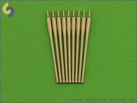 マスター SM-700-031 1/700 フランス海軍 152mm(6インチ)/55口径砲 1930年型の砲身(9本入り) エミールベルタン, ラ・ガリソニエール, デ・グラース および リシュリュー級用