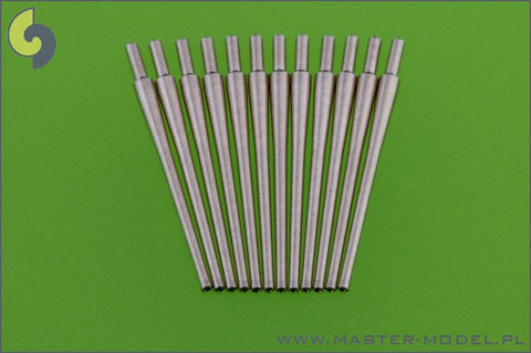 マスター SM-700-034 1/700 イギリス海軍 6インチ(15.2cm)/50口径砲 BL Mark XXII 砲身(12本入り) ネルソン, ロドニー用