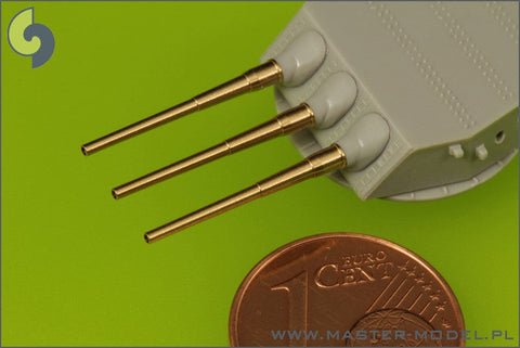 マスター SM-700-036 1/700 アメリカ海軍 16インチ(40.6cm)/45口径砲 Mark 6 砲身(9本入り) 戦艦ノースカロライナやサウスダコタ級用