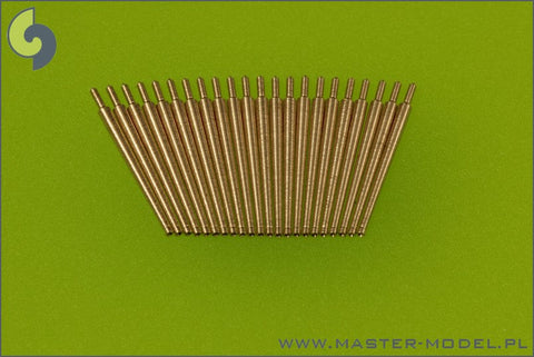 マスター SM-700-039 1/700 アメリカ海軍 5インチ(12.7cm)/51口径砲の砲身(22本入り) アメリカの多くの軍艦用 USS アリゾナモデルに適合