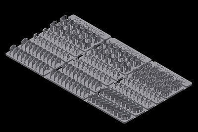 MJミニチュア MJEZ16002 1/16 WWII ドイツ陸軍 クランプセット