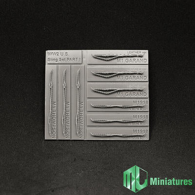 MJミニチュア MJEZ35003 1/35 WWII アメリカ陸軍 スリングセット パート1