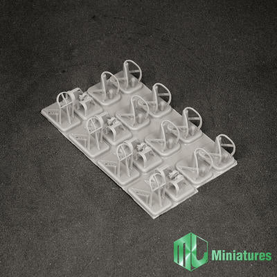 MJミニチュア MJEZ35004 1/35 WWII アメリカ軍 シャーマン戦車用ライトガードセット