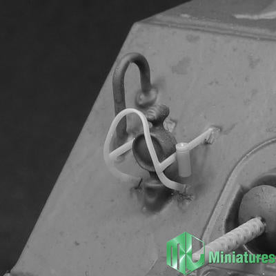 MJミニチュア MJEZ35004 1/35 WWII アメリカ軍 シャーマン戦車用ライトガードセット