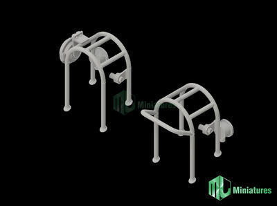 MJミニチュア MJEZ35014 1/35 T-72戦車 ライトガードセット