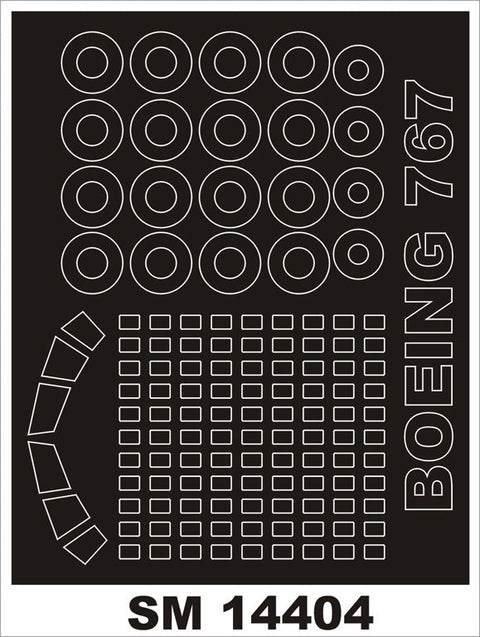 モンテックス SM14404 1/144 ボーイング 767(ズベズダ用) ミニマスク