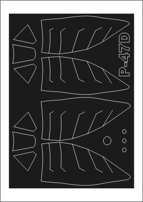 モンテックス SM32069 1/32 P-47D サンダーボルト(ハセガワ用) ミニマスク