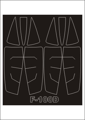 モンテックス SM32074 1/32 F-100 スーパーセイバー(トランぺッター用) ミニマスク