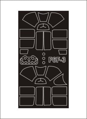 モンテックス SM32087 1/32 F6F-3 ヘルキャット(トランぺッター用) ミニマスク