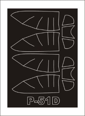 モンテックス SM32088 1/32 P-51D マスタング(トランぺッター用) ミニマスク