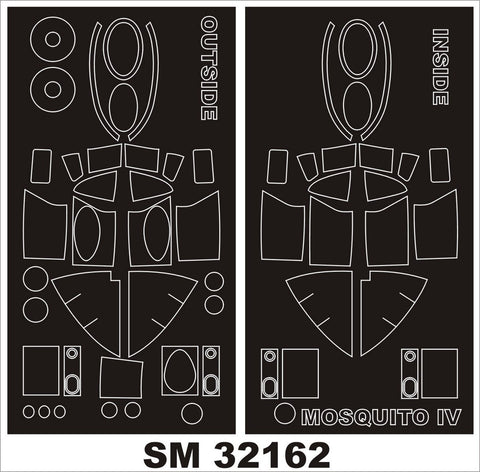 モンテックス SM32162 1/32 モスキート IV(HKモデル用) ミニマスク