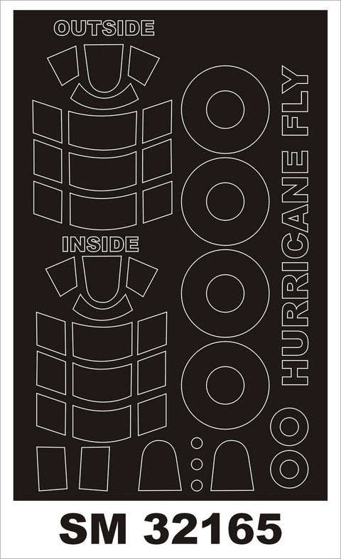 モンテックス SM32165 1/32 ハリケーン IIC(フライ用) ミニマスク