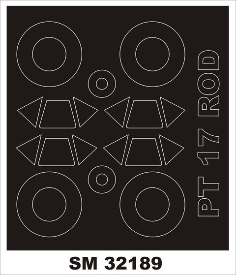 モンテックス SM32189 1/32 PT-17(ローデン用) ミニマスク