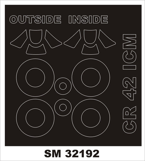モンテックス SM32192 1/32 CR-42(ICM用) ミニマスク