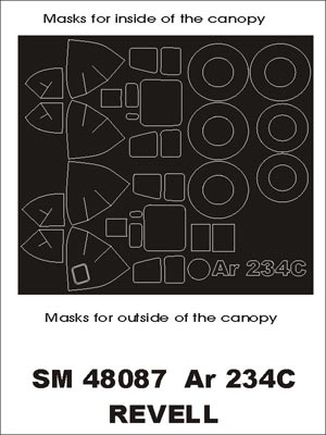 モンテックス SM48087 1/48 アラド 234C(レベル用) ミニマスク