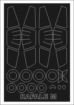 モンテックス SM48270 1/48 ラファール M (レベル用) ミニマスク