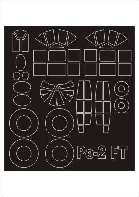 モンテックス SM48278 1/48 ペトリャコフ Pe-2(MPM用) ミニマスク