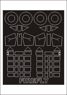 モンテックス SM48284 1/48 フェアリー ファイアフライ(AZモデル用)S ミニマスク