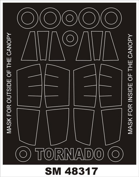 モンテックス SM48317 1/48 トルネード IDS(ホビーボス用) ミニマスク