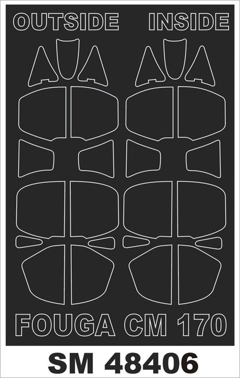 モンテックス SM48406 1/48 フーガマジステール(キネティック用) ミニマスク