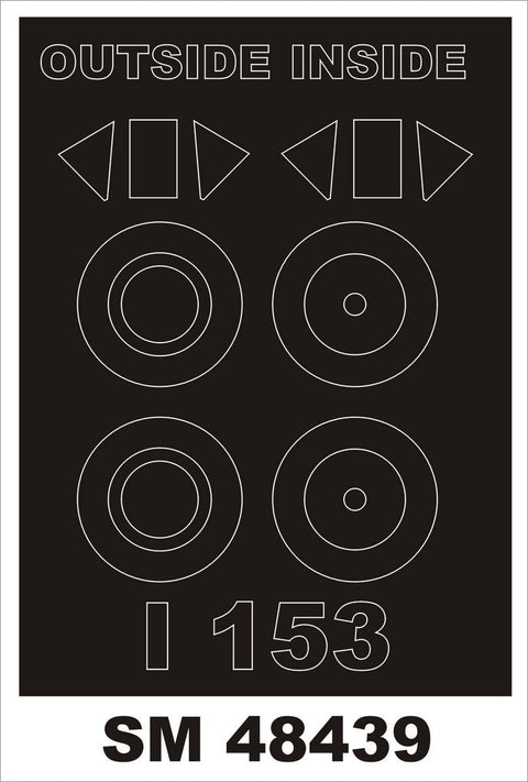 モンテックス SM48439 1/48 I-153 チャイカ(ICM用) ミニマスク
