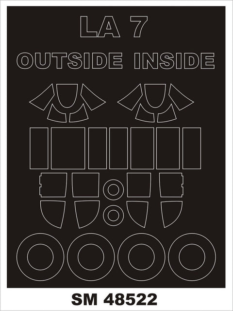 モンテックス SM48522 1/48 La-7(フライ用) ミニマスク