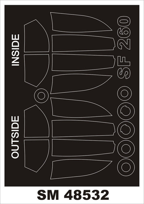モンテックス SM48532 1/48 SF-260(KPモデル用) ミニマスク