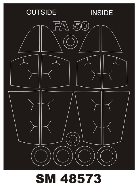 モンテックス SM48573 1/48 FA-50(アンサー用) ミニマスク