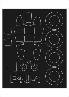 モンテックス SM72135 1/72 F4U1 コルセア (タミヤ用)  ミニマスク