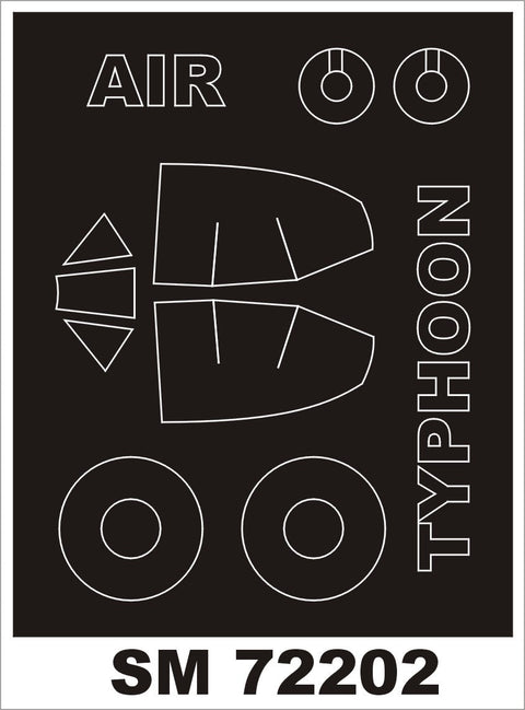 モンテックス SM72202 1/72 ホーカー タイフーン Ib(エアフィックス用) ミニマスク