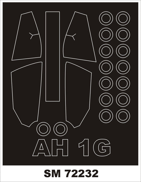 モンテックス SM72232 1/72 AH-1G コブラ(スペシャルホビー用) ミニマスク