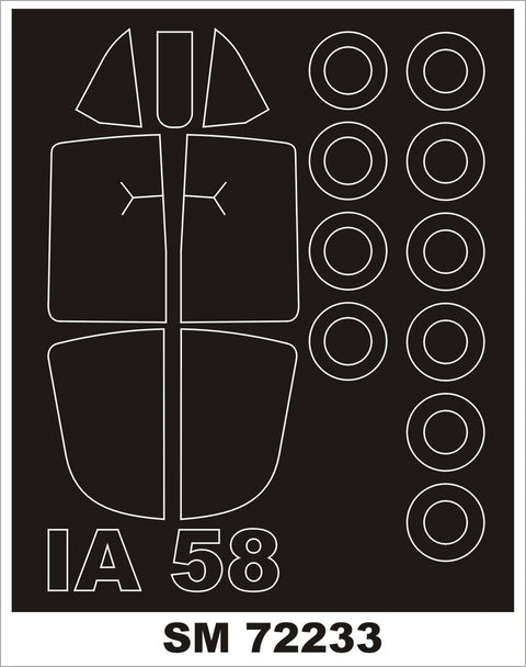 モンテックス SM72233 1/72 IA-58 プカラ(スペシャルホビー用) ミニマスク