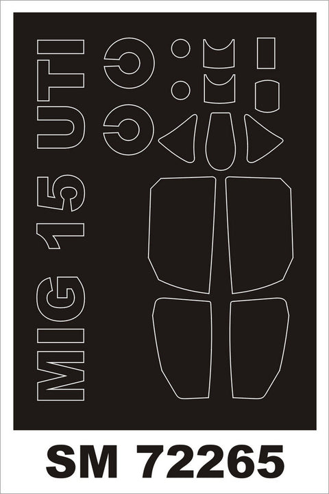 モンテックス SM72265 1/72 MiG-15UTI(エデュアルド用) ミニマスク