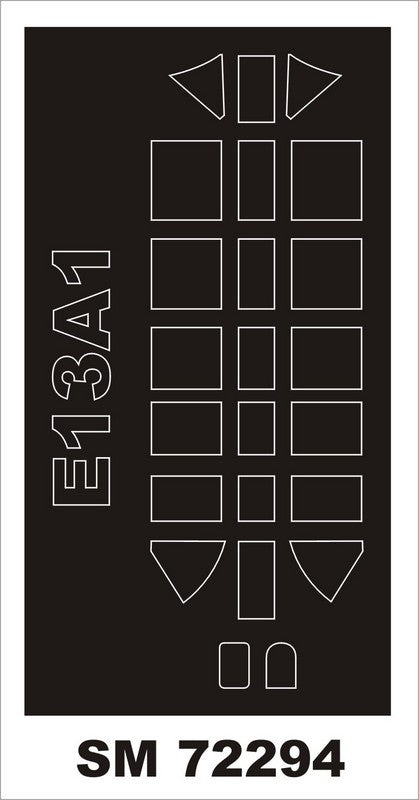 モンテックス SM72294 1/72 E-13A-1 零式水上偵察機(ハセガワ用) ミニマスク