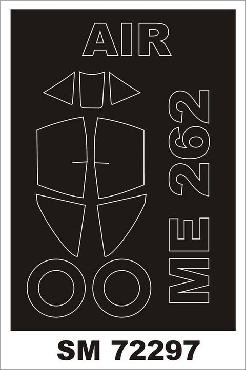 モンテックス SM72297 1/72 Me 262A(エアフィックス用) ミニマスク