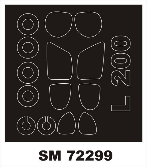 モンテックス SM72299 1/72 L-200 モラヴァ(KPモデル用) ミニマスク