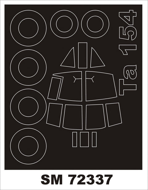 モンテックス SM72337 1/72 Ta-154(ハセガワ用) ミニマスク