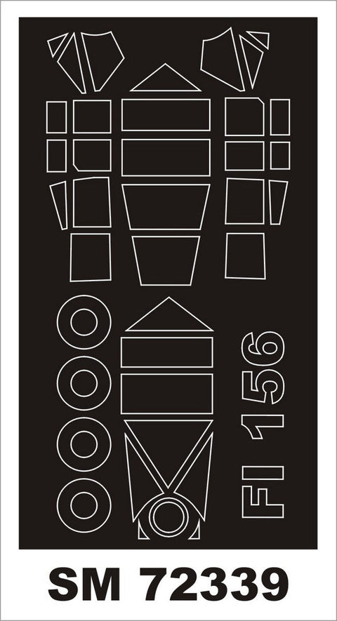 モンテックス SM72339 1/72 Fi-156 シュトルヒ(AZモデル用) ミニマスク