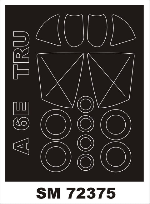 モンテックス SM72375 1/72 A-6E イントルーダー(トランぺッター用) ミニマスク