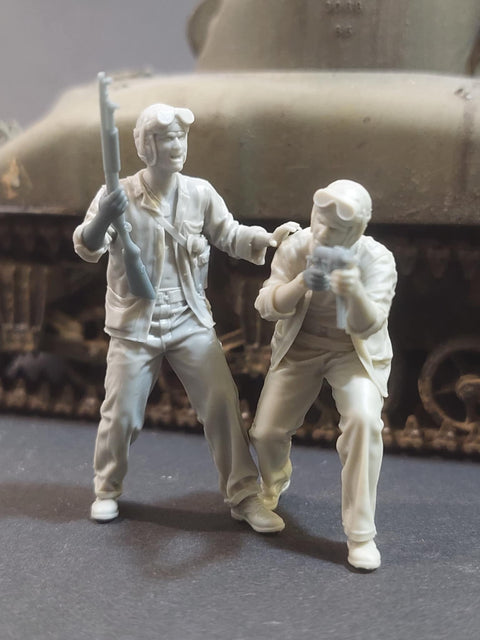 パンツァーアート FI35-207 1/35 アメリカ海兵隊タンカークローズコンバットセット