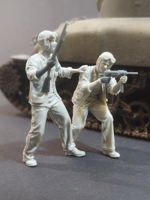 パンツァーアート FI35-207 1/35 アメリカ海兵隊タンカークローズコンバットセット