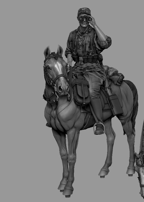 パンツァーアート FI35-223 1/35 ドイツ騎兵（第8武装SS師団「フロリアン・ガイヤー」）