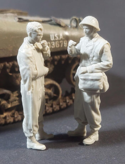 パンツァーアート FI35-228 1/35 イギリスの救急救命士セット