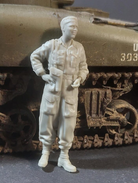 パンツァーアート FI35-235 1/35 イギリス 戦車兵カバーオール（休憩中）No1