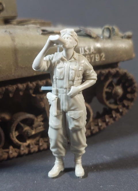 パンツァーアート FI35-236 1/35 イギリス 戦車兵カバーオール（休憩中）No2
