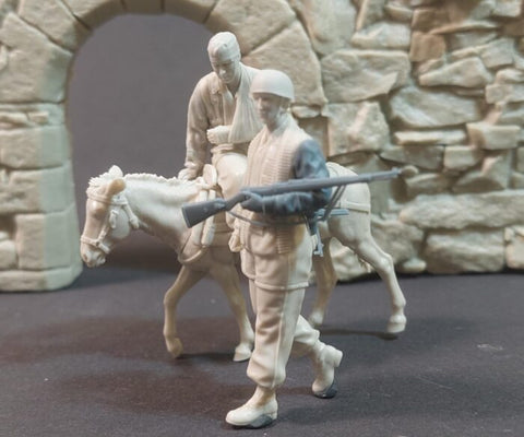 パンツァーアート FI35-243 1/35 負傷した降下猟兵セット