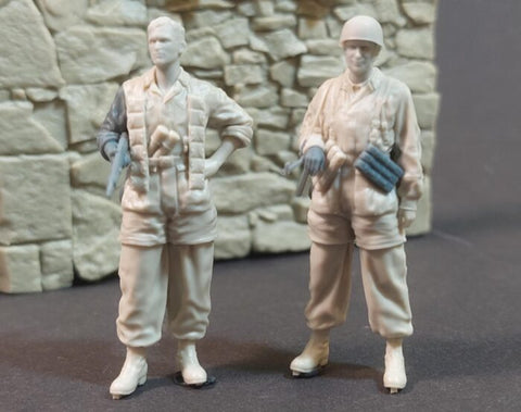 パンツァーアート FI35-246 1/35 ドイツ降下猟兵 休憩中セット